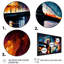 «Colorful Brooklyn Bridge - City», reproduction sur toile encadrée-1770928284-1770928286