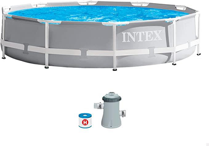 Steel Hard Sided Pool H x W x L, 25'5" W x 6'4" H