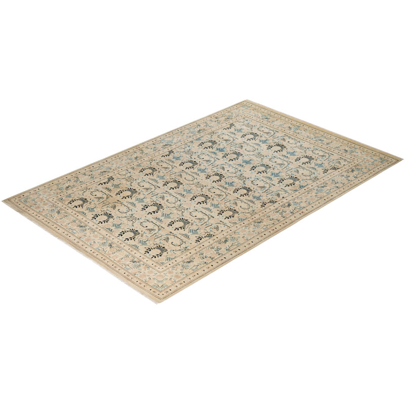 Classic One-of-a-Kind 6' 0" X 9' 0" Hand Knotted Area Rug