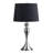 Set Of 2 25.5" Steel Table Lamp W/ Linen Shade-16647216-16647218