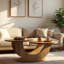Table basse 45,28 po Farmhouse-130418143
