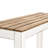 Cedarfield Brown & White Wooden Entry Table | Modern Farmhouse |