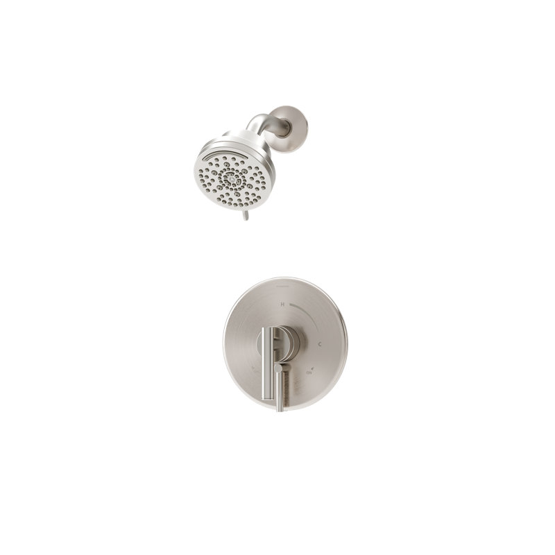 Dia HydroMersion Multi Spray Single Handle Shower Faucet, Satin Nickel