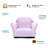 Weybridge Kids Club Chair Roundy Microsuede-1363226087
