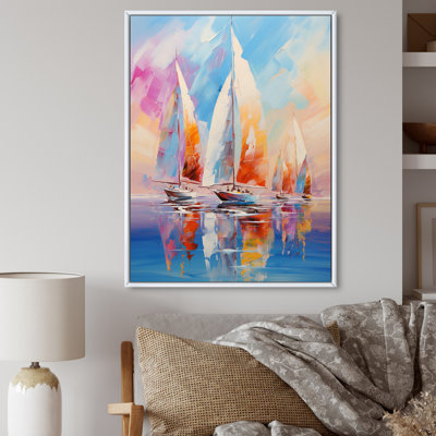 Sailboat Abstract Winds III