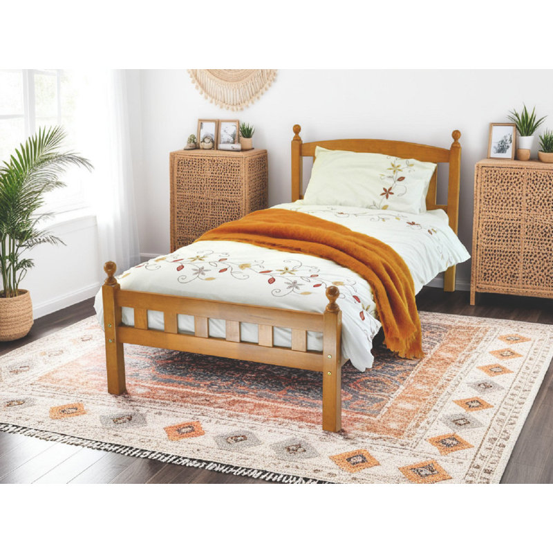 Beeson Solid Wood Bed, Single (3'), Antique Pine