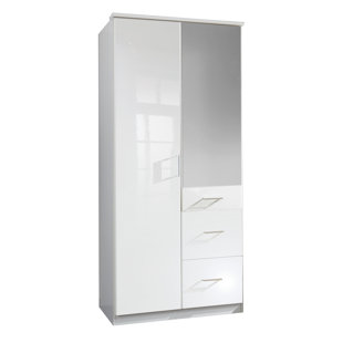 2 Door Manufactured Wood Wardrobe