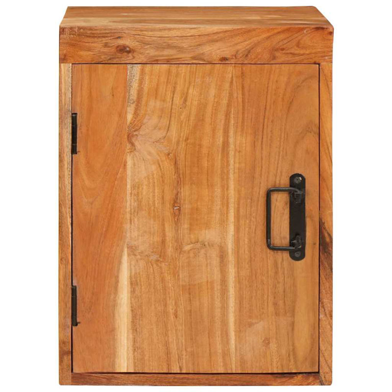 35cm W Solid Wood Bedside Table