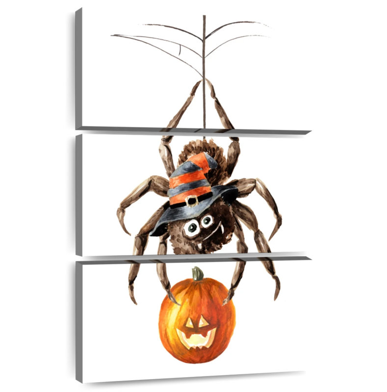 Brampt Spider Pumpkin, 74" H x 48" W