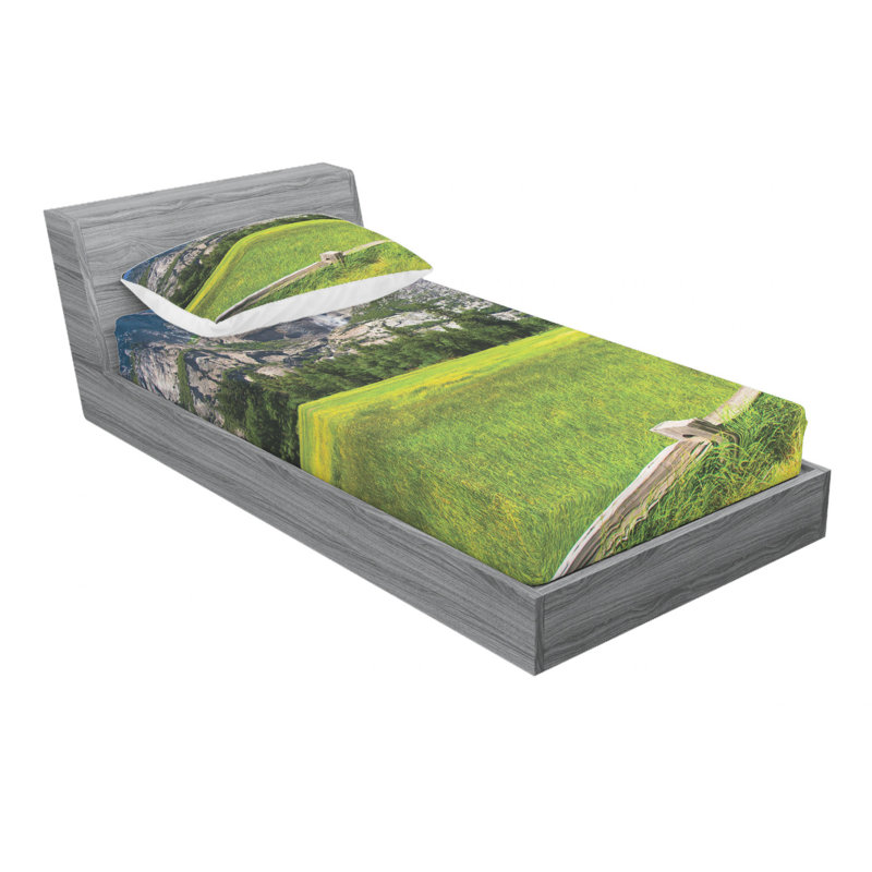 Microfiber Sheet Set, Twin XL Sheet Set with Fitted Sheet