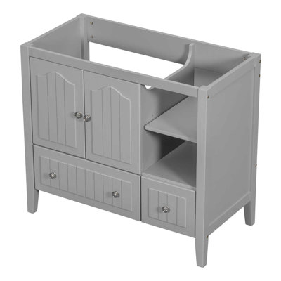 36"" Single Bathroom Vanity Base only -  TOLOYE, YSYJ-BRGS-Y39