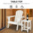 Jo-Ann Square Outdoor Side Table , 14 " W 14 " D-1452719087