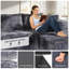 Canapé modulaire à compression à siège profond 100 pouces Compression