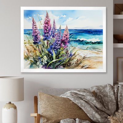Bonnets bleus sur la plage II