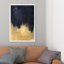 Étoiles dans la nuit - Reproduction d'art graphique sur papier-66812592-66812594
