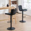 Tabourets de bar pivotants à hauteur réglable, tabourets de bar modernes en cuir, tabouret de comptoir rembourré-691840009