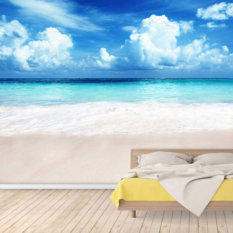 Coastal Beachy Peel & Stick Border, 100" L x 144" W