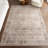 Jeccica Distressed Vintage Medallion Jute Blend Polyester Area Rug-932550062