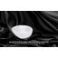 Bols en cristal Northen Selenite pour le nettoyage, le nettoyage et la méditation, 10 cm - blanc