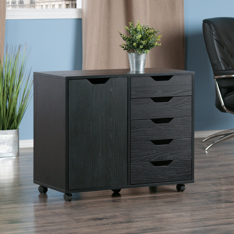Crandon 30.71'' Wide 5 -Drawer Mobile File Cabinet
