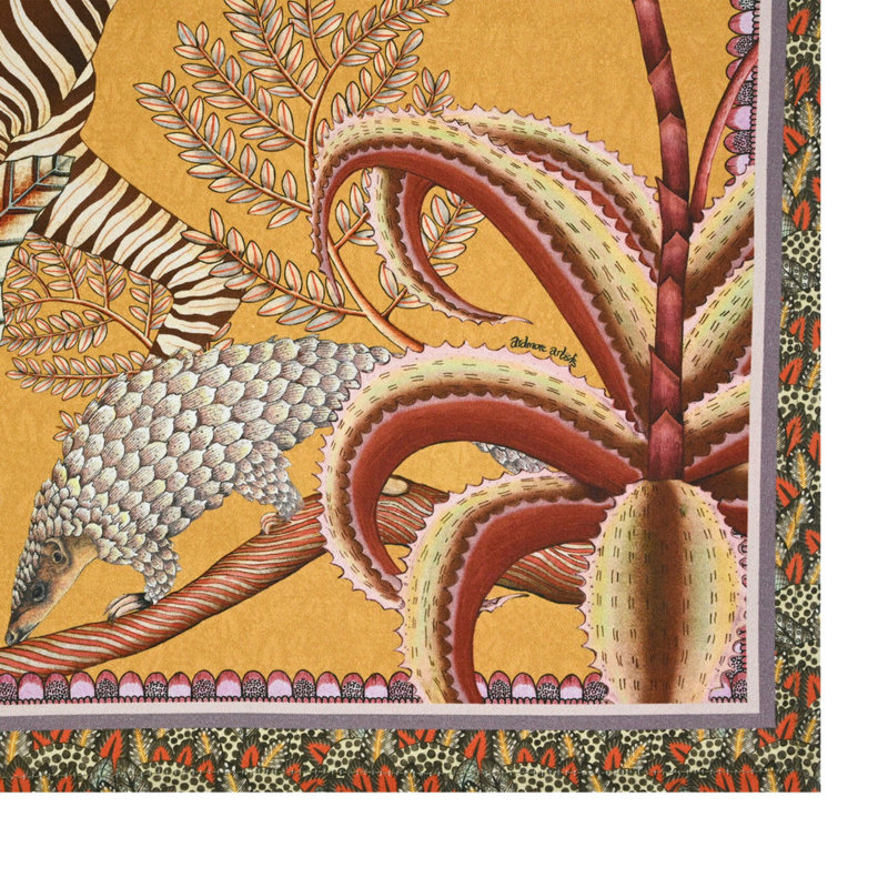 Napkins - Thanda Stripe, Flame