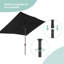 Parasol de marché éclairé 6 pi x 9 pi Krol-607331515