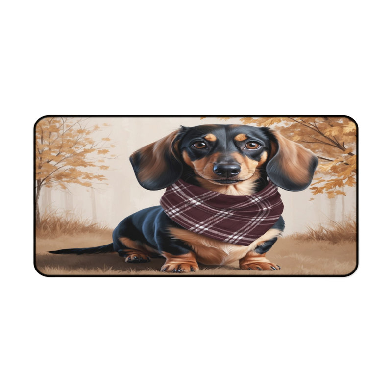 Polyester Desk Pad, 14.4x12.1