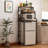 4-Tier Kitchen Freestanding Storage Rack With Power Outlets