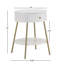 Table de bout avec rangement Burkholder