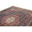 High-Quality Hand-Knotted Navy And Rust Area Rug