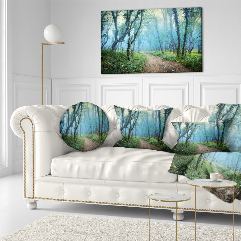Coussin lombaire photo Crimea Forest in Summer Landscape