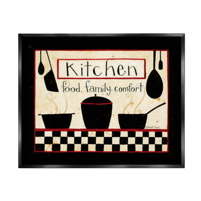 Kitchen Kitchen Family Comfort Patterned by - impression sur bois