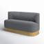 Krista Upholstered Dining Bench