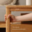 Table basse rectangulaire en bois massif-110266410