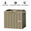 Coffre de terrasse verrouillable 32 gallons avec siège Devoko-82568061