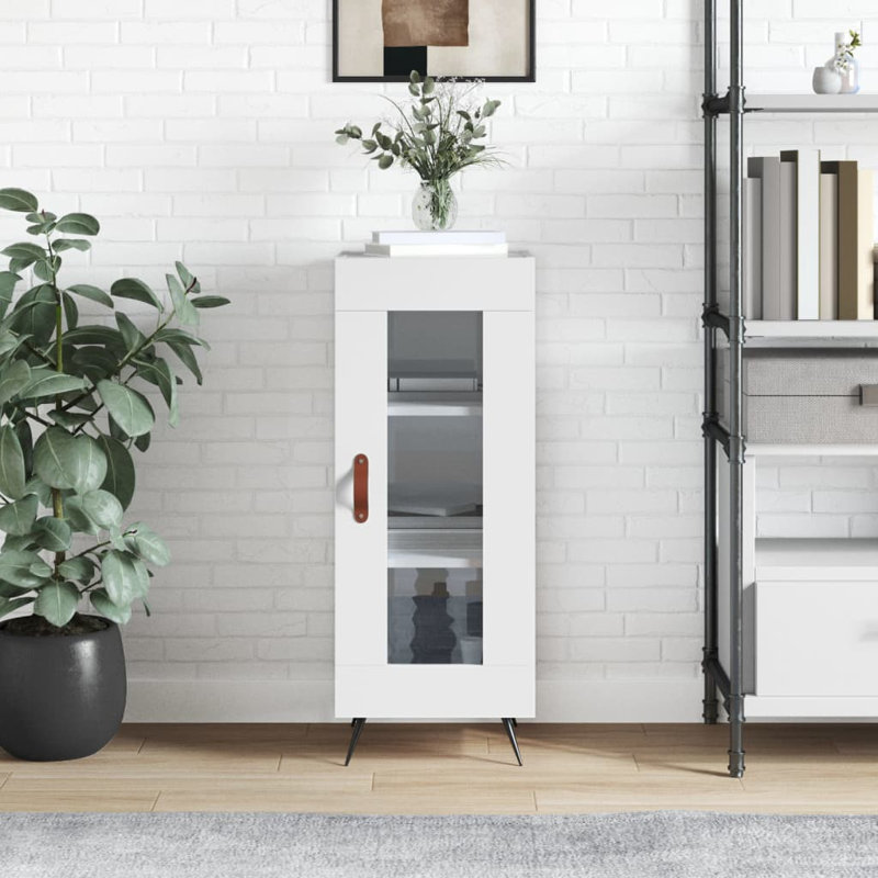 Digrazia 34cm Sideboard, High gloss white