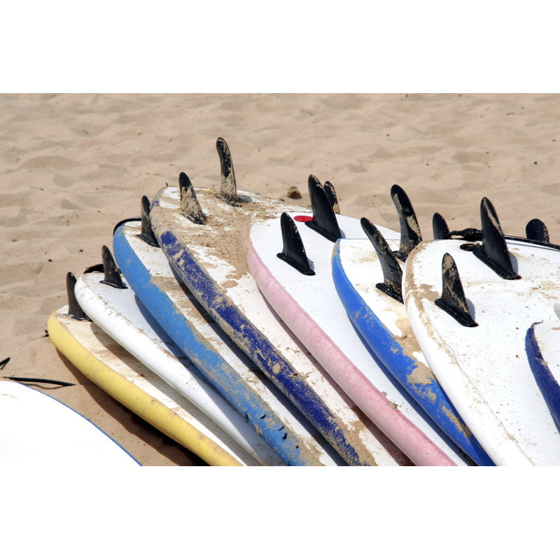 Surfboards - Wrapped Canvas Print, 30cm H x 46cm W x 3.8cm D