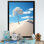 «Tree On White Dune Solitude I» sur toile