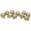 Ornements en forme de boule de Noël 10 carats à 2 finitions-2145771600