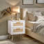 40cm W Manufactured Wood Bedside Table