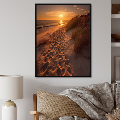 «Alabama Golden Hour At Gulf Shores VII», reproduction sur toile