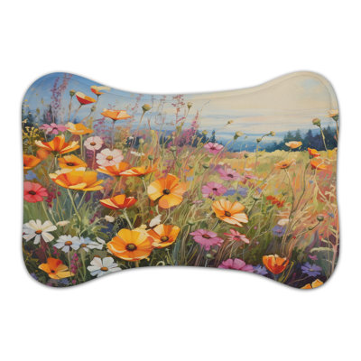 Meadow Flowers - Tapis d'alimentation en os 1 pièce
