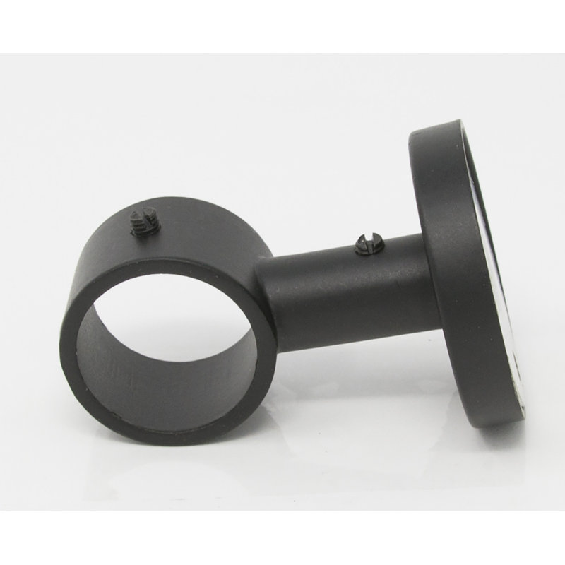 Pesce Zinc Cast 2'' Mounting Bracket, Black