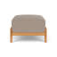 Alpine Rectangle Outdoor Teak Ottoman Patio Ottoman-350651378