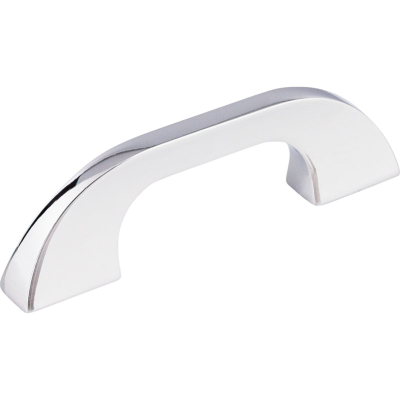 Neo Bar pull, Polished Chrome, 3" Center to Center
