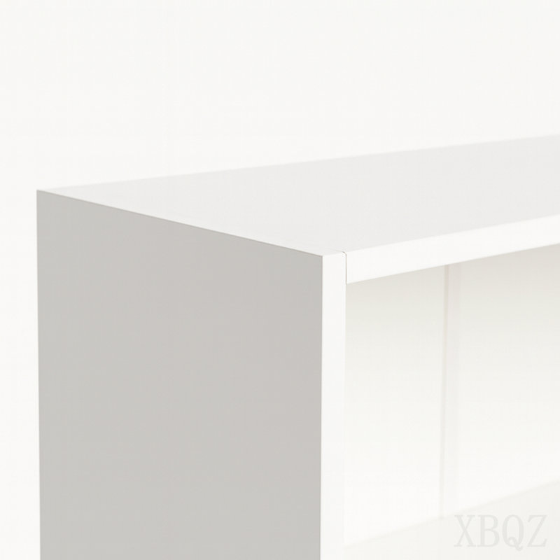 5-Tier Bookshelves Storage Cabinet White