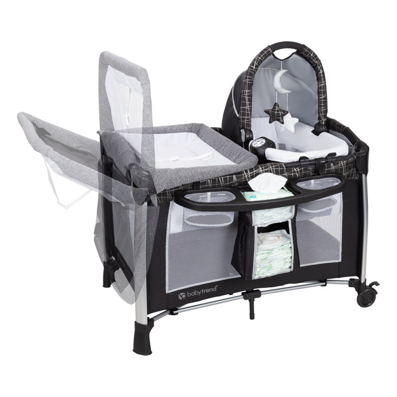Bassinet with Mattress and Stand
