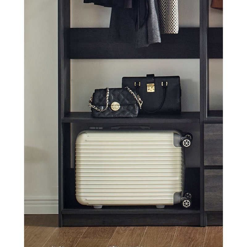 Kalinikos 94.19'' Closet System, Black