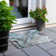 Machine Washable Indoor/Outdoor Xhevrie Teal Rug