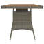 Abdisamad Rectangular Solid Wood Outdoor Dining Table - 160 cm W 70 cm D-1216201627